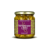 Melanzane a filetti in olio di oliva